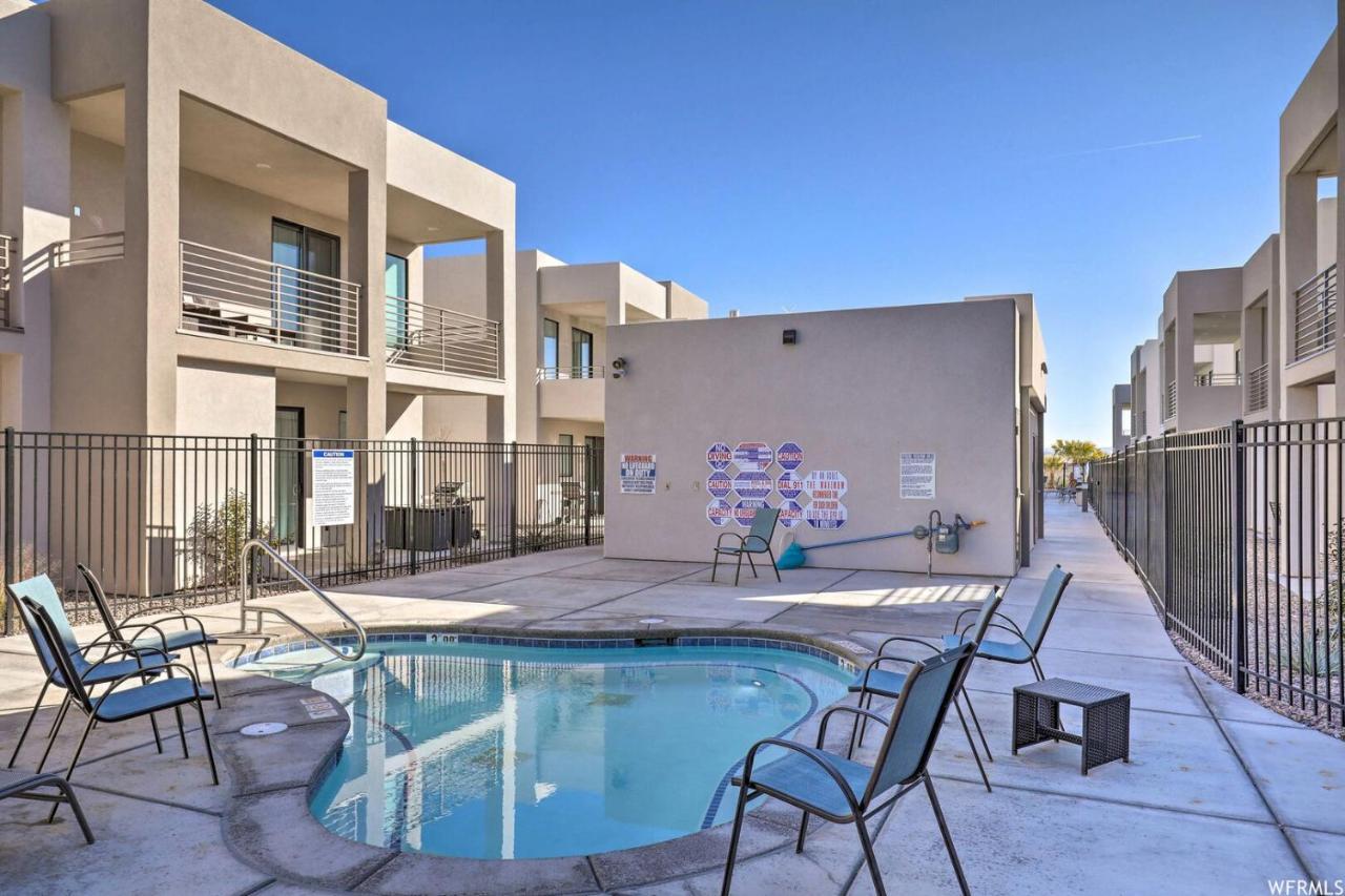 Lofts 13 4-Bedroom Modern Loft Steps From The Pool St. George Luaran gambar